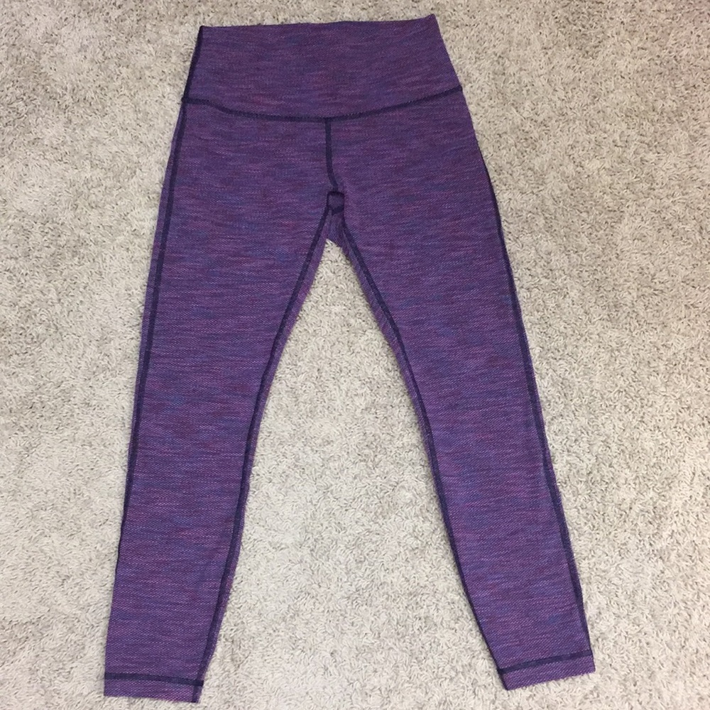 Lululemon wunder under pant roll down